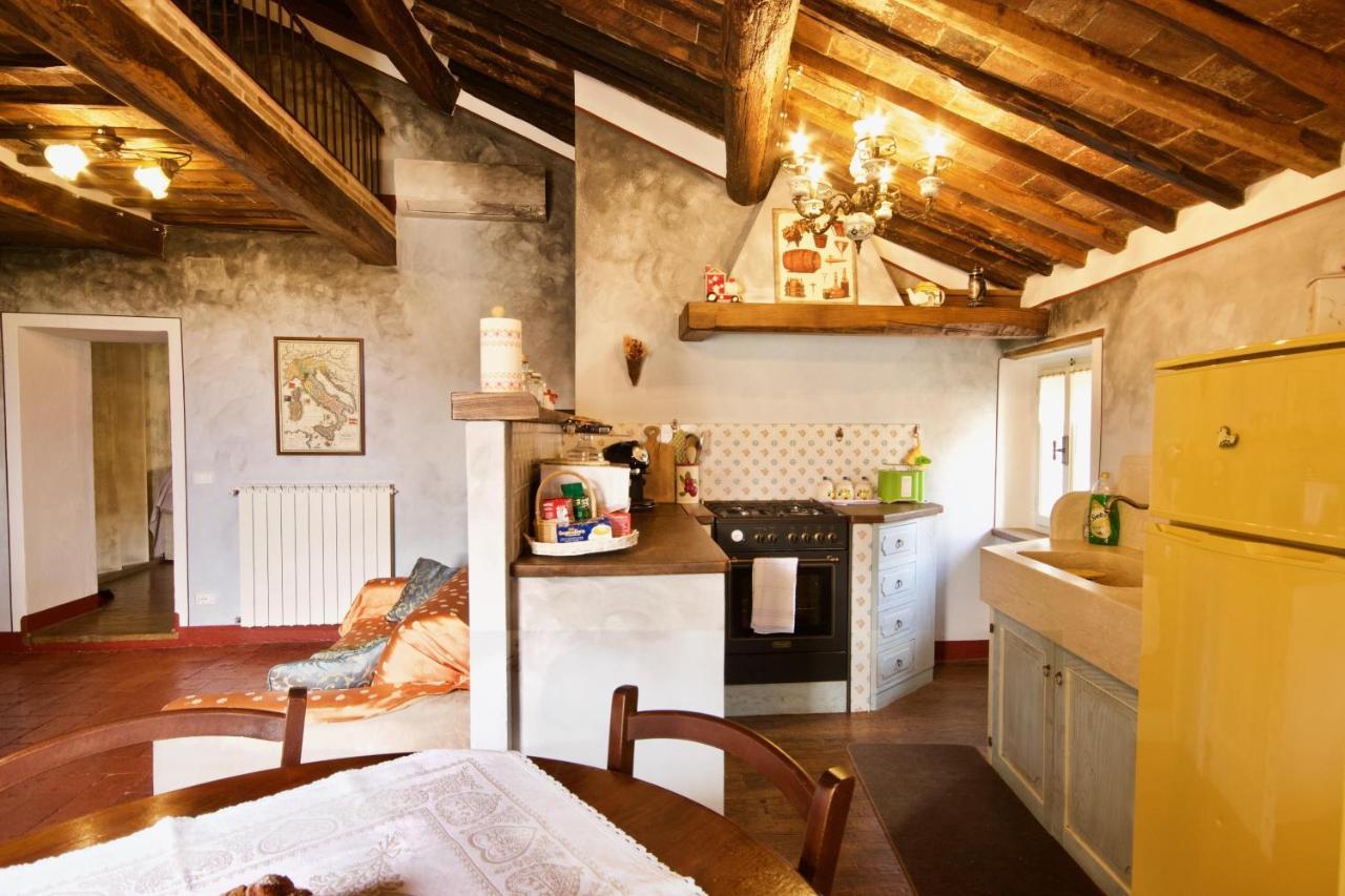 Domus Ghibellinae- Fonte Di San Benedetto Apartment กอร์โตนา ภายนอก รูปภาพ